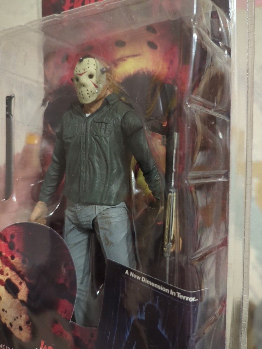 NECA Friday The 13th Part 3 3d Jason Voorhees Action Figure