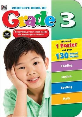 Complete Book of Grade 3 - paperback, 1483813088, Thinking Kids Compiler