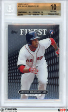 POP 1: Jackie Bradley Jr RC BGS 10: 2013 Finest Rookie Card Pristine Gisto #39