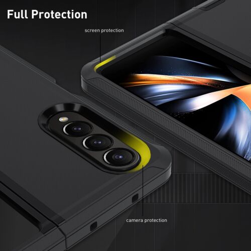Für Samsung Galaxy Z faltbar 4 Hülle, stoßfest strapazierfähig Gürtelclip Defender Case - Bild 6 von 6