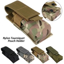 Tactical Molle Tourniquet Pouch Holder EMT EMS Belt Loop Strap Trauma Shear Slot