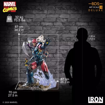 Iron Studios Marvel Comics X-men VS Sentinel #1 Deluxe BDS Art 1