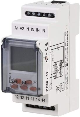 Digitales programmierbares Zeitrelais Zamel ZCM-11 230VAC