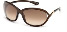 New Tom Ford Jennifer Women's Sunglasses TF0008 692 Brown / Brown Mirror 61 mm