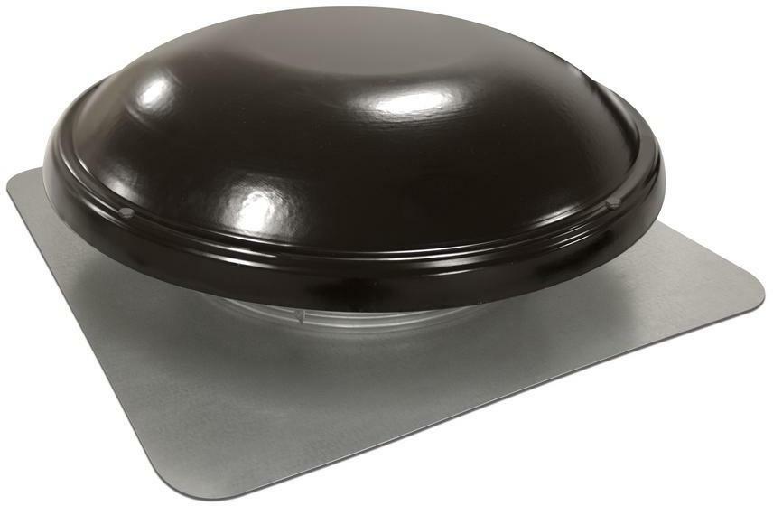 Electric Power Roof Mount Attic Fan 1500 CFM with Humidistat/Thermostat,  Black | eBay