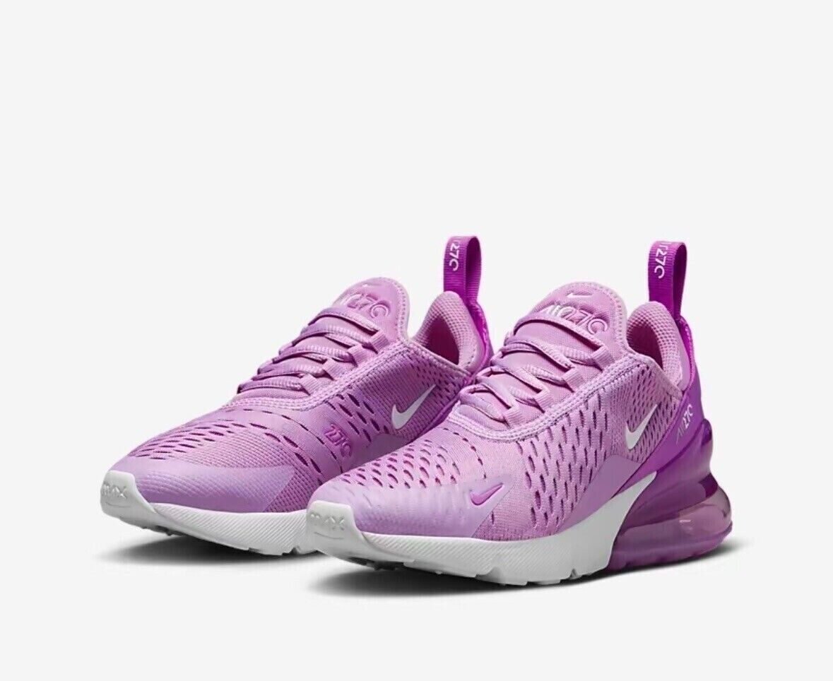 Nike Air Max 270 GS Rush Fuchsia Purple 943345-501 WOMEN'S Nike Air Max 270 GS Rush Fuchsia Purple 943345-501 WOMEN'S