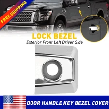 FITS 2005-2015 NISSAN ARMADA LEFT DRIVER DOOR HANDLE KEY BEZEL COVER 80647-ZC00A