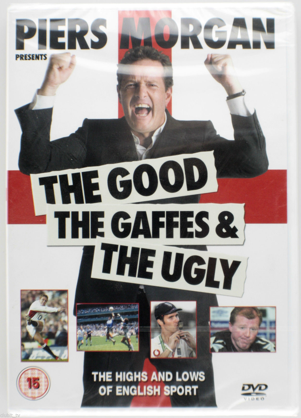 Piers Morgan - The Good, The Gaffes & The Ugly Sport - DVD Region Free - New