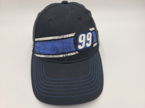 Carl Edwards #99 Chase Adjustable Hat Cap Dad Men Women NASCAR Racing Black Blue
