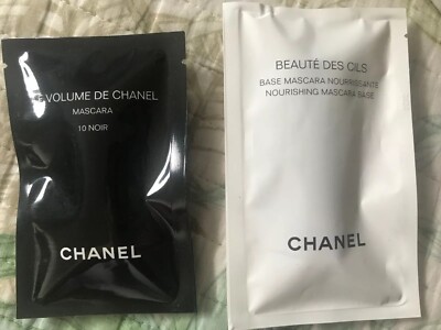 Chanel Mascara & Mascara Base (0.03oz./1ml each) 2 piece sample size set - NIP