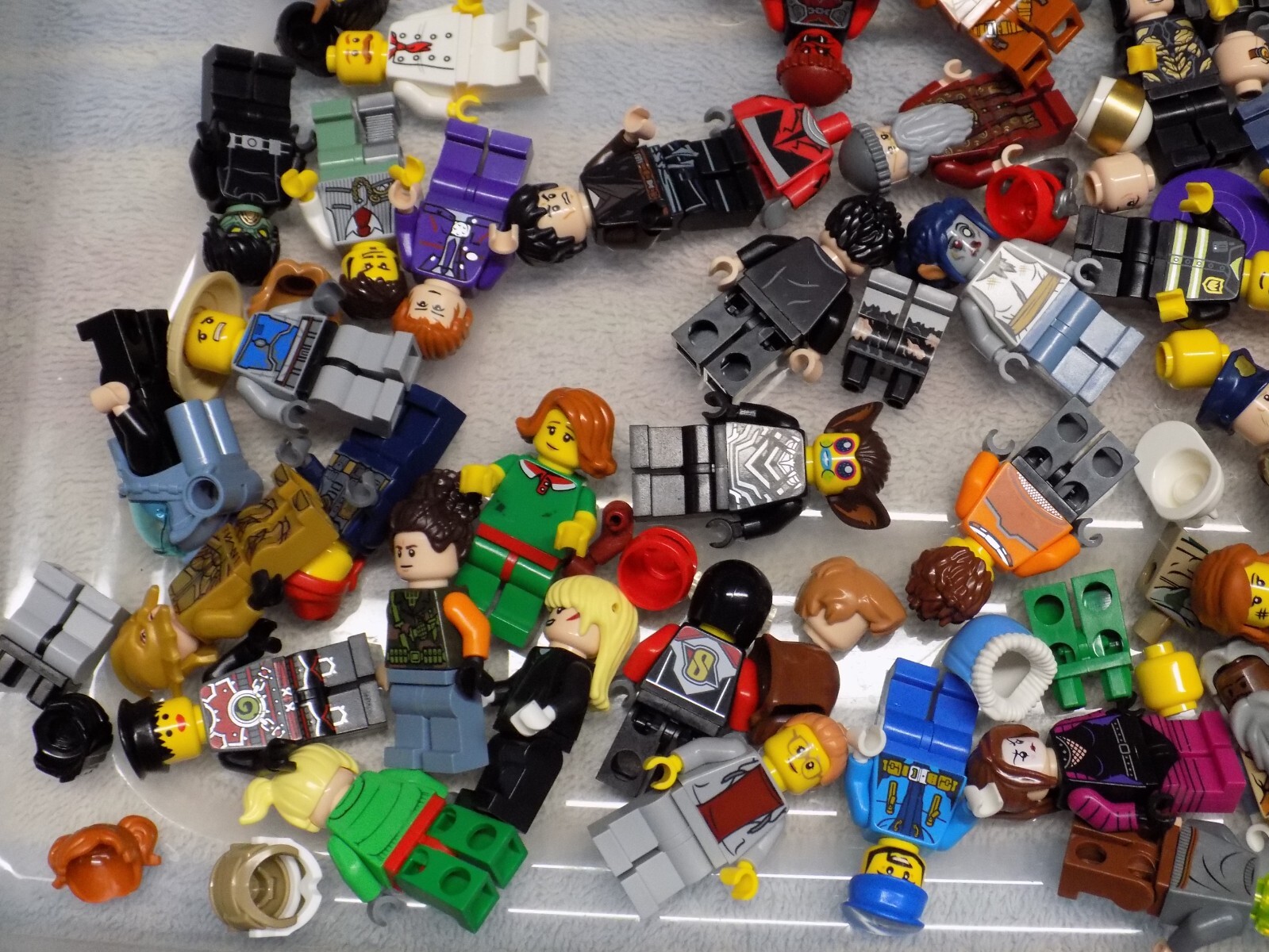 Lego 1 POUND!!! Mini Figures Parts n Pieces Fun Lot {WASHED} eBay