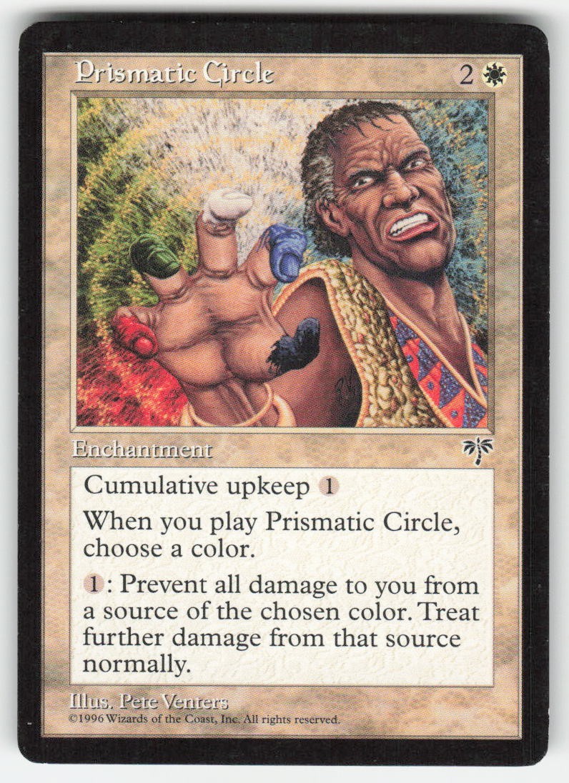 1996 Prismatic Circle Mirage MTG