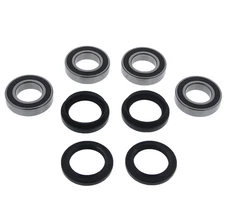 1990 1991 1992 Yamaha YFM350 350 Big Bear 4X4 Front Wheel Bearings And Seals X2