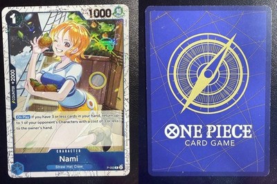 NAMI (P-053) (JOLLY ROGER FOIL) P-053 PREMIUM BOOSTER -THE BEST- ONE PIECE NM/M