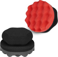 2 Pack Large Tire Shine Applicator Pad, Tire Hex Grip Applicator, Tire Shine Car