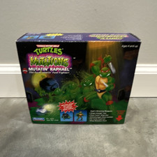 Vintage Playmates TMNT Mutations Mutatin' Raphael Transforming Figure Boxed