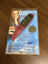 Wizcom Infoscan Handheld Text Scanner USB Vintage, New Sealed