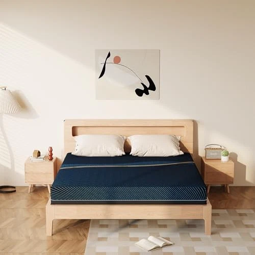CRYSTLI FULL MATTRESS 10 INCH GEL MEMORY FOAM MATTRESSES - BLACK