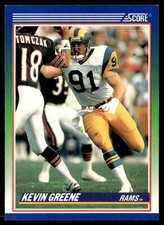1990 Score Kevin Greene Los Angeles Rams #374