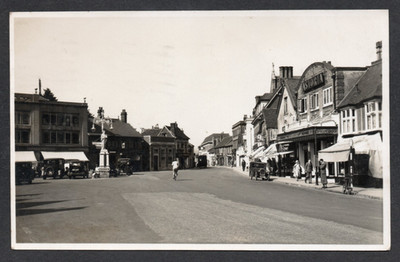 AK Chesham Buckinghamshire Kino Astoria Motor Cars verschickt 1937 RP