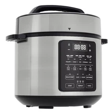 EDX 6QT Electric Pressure Cooker 7-in-1 Instant Multi-Cooker Stainless Steel