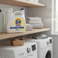 Tide Simply Liquid Laundry Detergent, Free & Sensitive, 89 Loads, 117 Oz, Tide L 0.15 per gallon