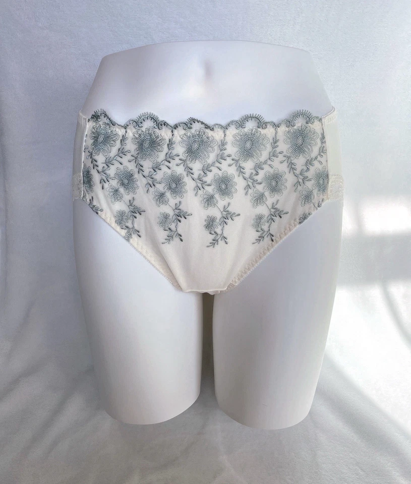 Juego de 6 pares de bragas de nailon bordadas de alta calidad Triumph japonesas US-L/JP-3L Foto 2 de 4