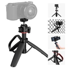 Small Camera Tripod, Extendable Selfie Stick, 8 Mini Handheld Tripod in Carab...