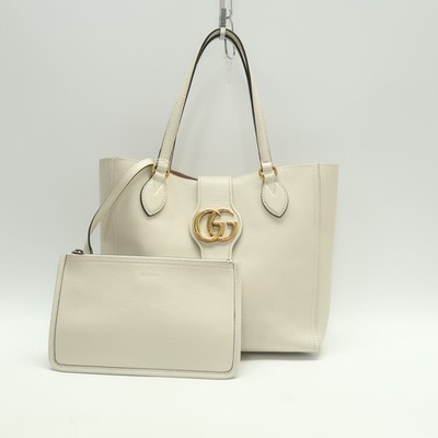 Gucci Aphrodite White Leather Shoulder Bag T10377922