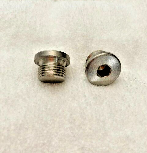O2 Oxygen Sensor Plug Standard M18 x 1.5 steel 2pcs