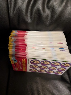 Lot of 101 NIP - Trend Retro scratch sniff Stickers 2 sheets per pack - RETIRED