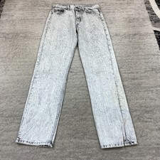 VTG Levis 501XX Acid Wash Pants 29 Gray Jeans Denim 501 0655 Buttonfly 29x32 70s
