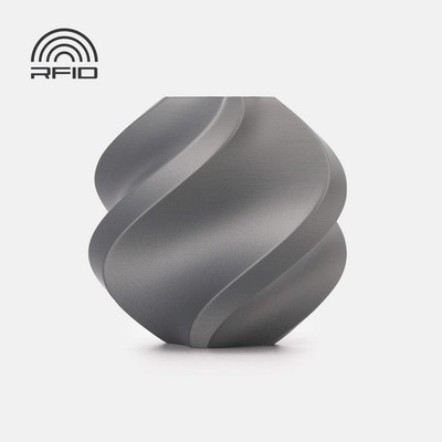 Bambu Lab 3D Printer Filament PLA Tough+-Silver