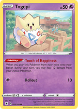 Togepi 055/189 Astral Radiance Common Pokemon NM/M