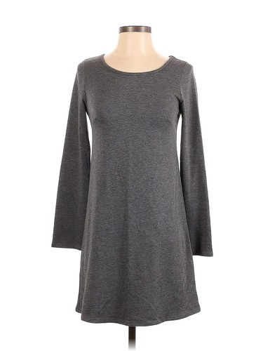 Robe Longue En Lin Gris Smith & Hawken - Taille XS, Style Décontracté
