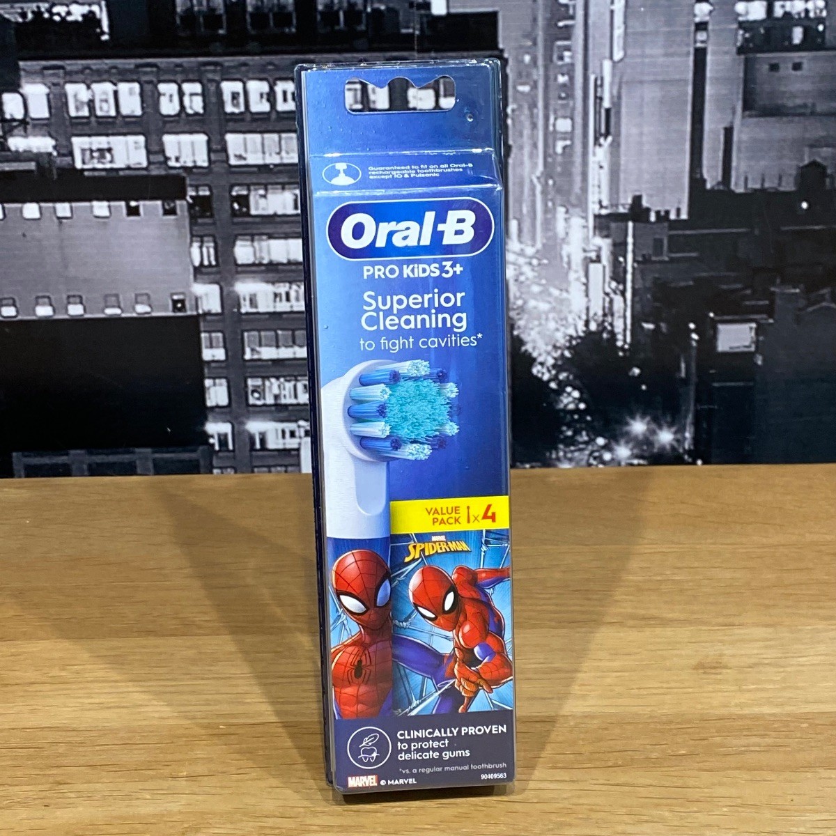 Oral-B Pro Kids Marvel Spiderman Electric Toothbrush Heads For Ages 3+, Pack Of 4 - Image 2