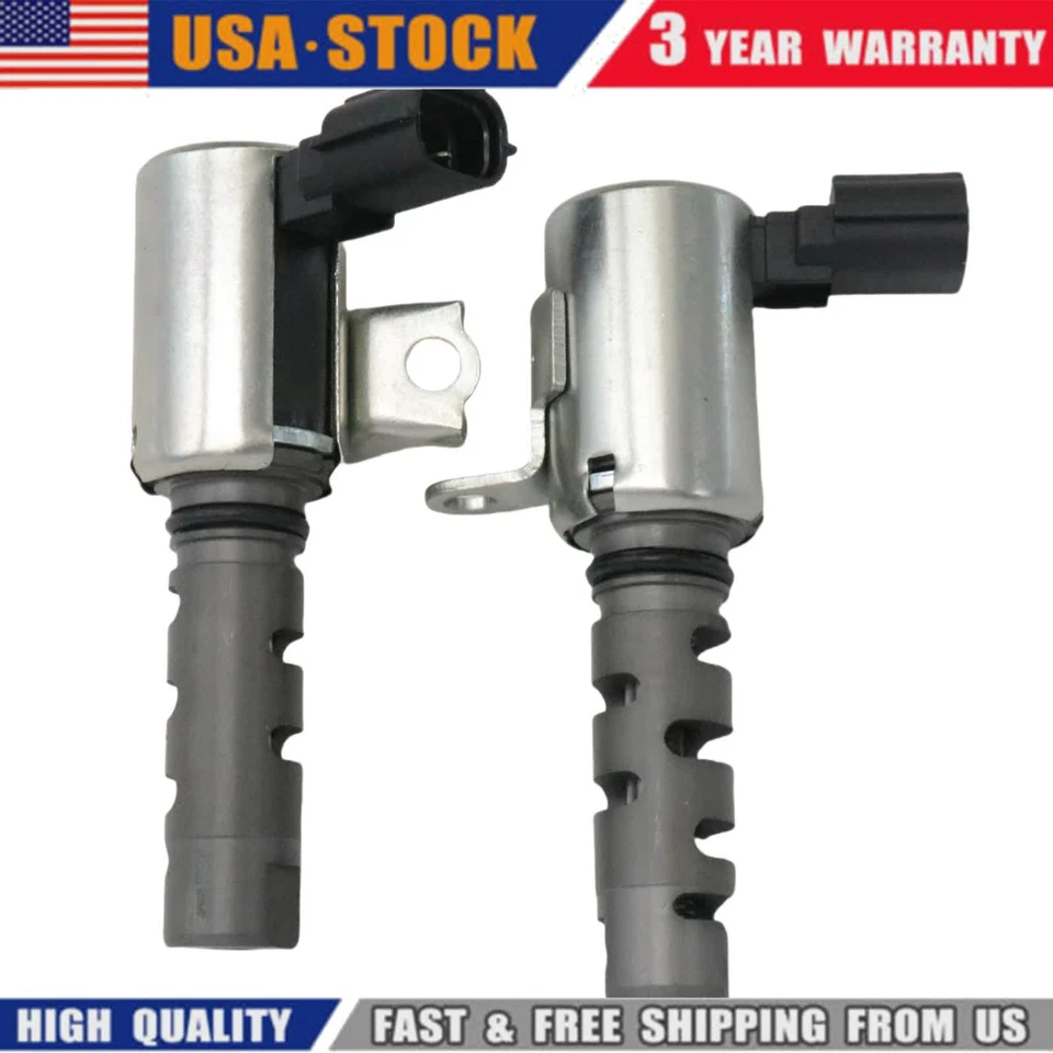 2X Solenoide de distribución de válvula variable de escape para Toyota Sienna Highlander 2007-2016 Foto 4 de 4