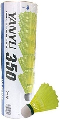 Shuttlecock Yanyu 350 (6 Pcs) Nylon Shuttle Hipkoo Wind badminton feather fast
