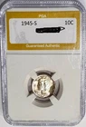 1945-S  Mercury Dime Gem BU ++ Blazing Luster Lightly Toned PQ No Reserve