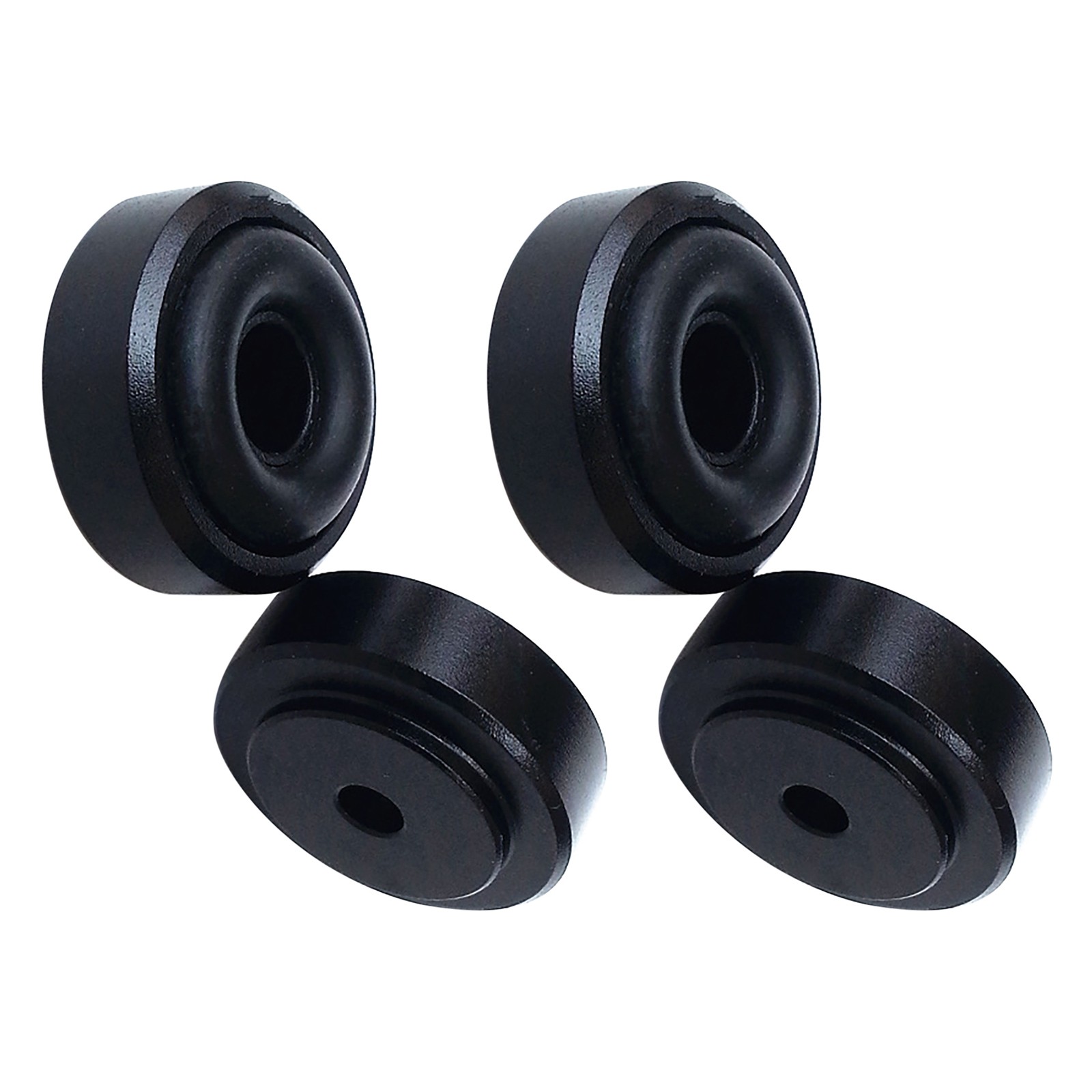 4pcs 20x8mm Black Isolation Feet Stand For CD Turntable Radio AMP Amplifier G