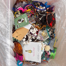 5.3 lb Mixed Jewelry Lot Necklaces Bracelets Earrings Shell Beads Fashion Resale