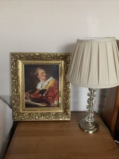 Vintage Framed Classical Portrait - Woodville Studios  Ornate Frame