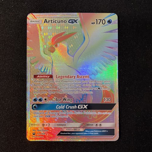 Articuno GX (Secret) Pokemon SM - Celestial Storm CES #171/168 Holo Near Mint