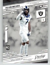2021 Panini Prestige Trevon Moehrig RC #250 LV