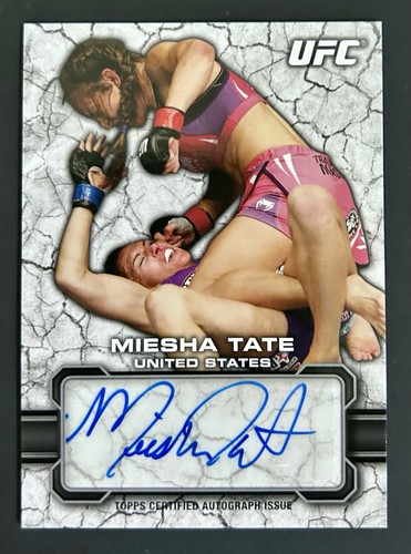Miesha Tate #FA-MT 2013 Topps UFC Bloodlines Autographs card