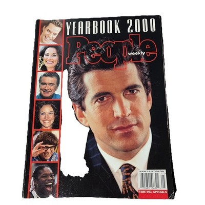 People Weekly Yearbook 2000 Year in Review John F. Kennedy Jr Cover/Excellent 