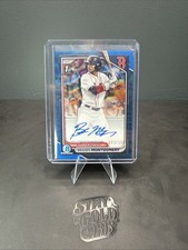 2024 Bowman Draft - Chrome Prospect Autographs Braden Montgomery #CPA-BM Blue...
