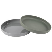 Dantoy - Tiny Biobased Plate Set – Mokka & Dark (6241)