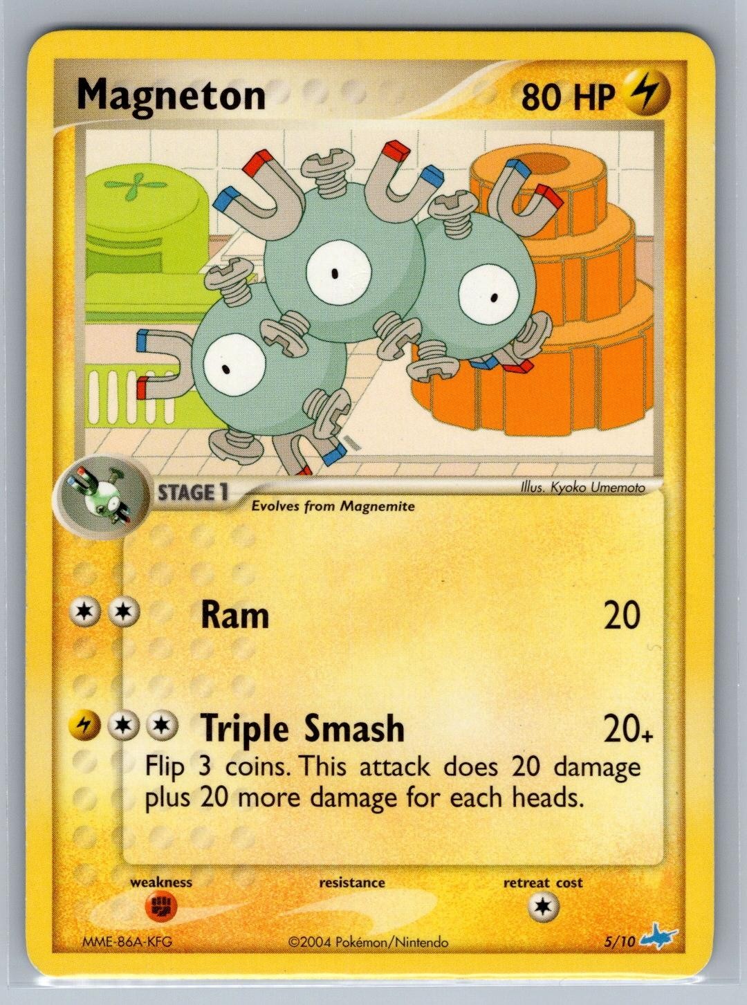Magneton 5/10 EX Trainer Kit Latios Pokemon NM
