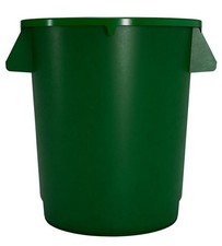 10 Gallon Commercial Trash Can Food Grade, NSF Listed, Heavy Duty, 6-Blen